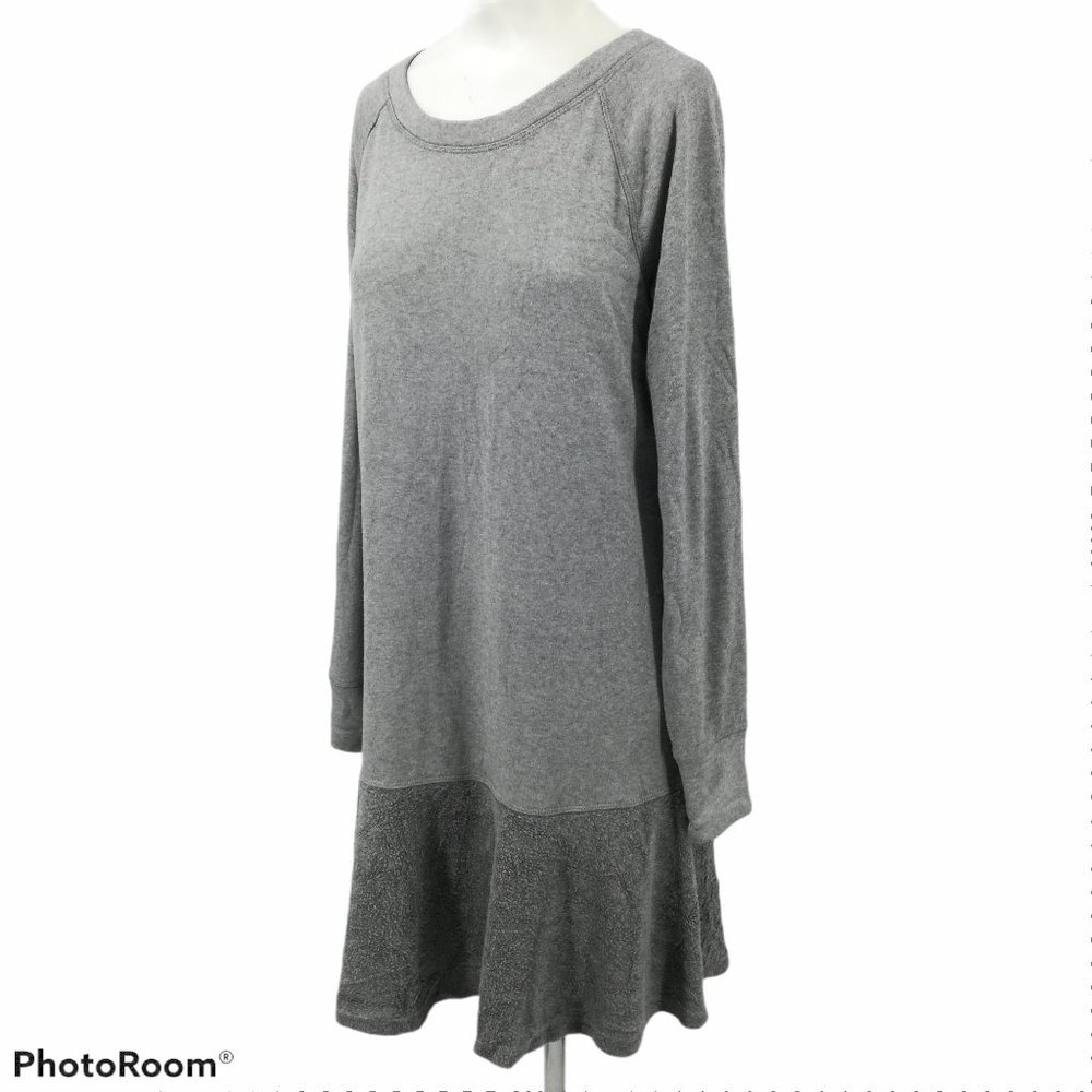 Cabi Gray Sweatshirt Dress Size S - Picture 1 of 13